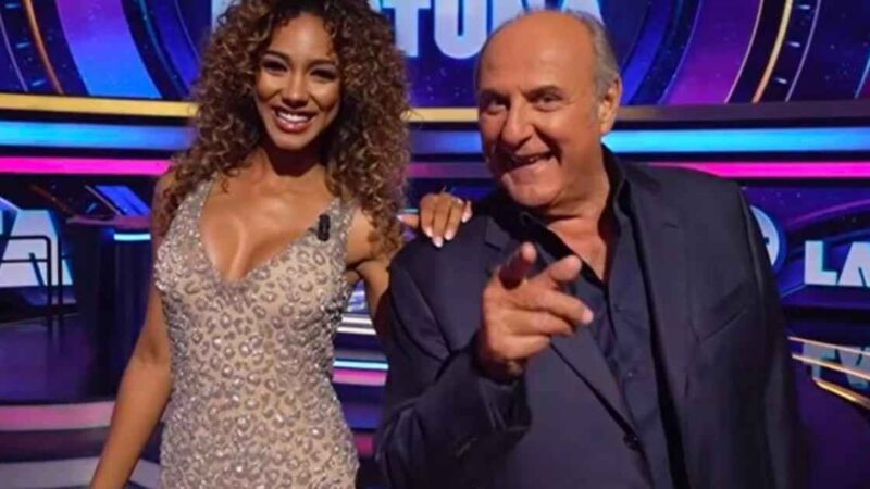 Gerry Scotti e Samira Lui